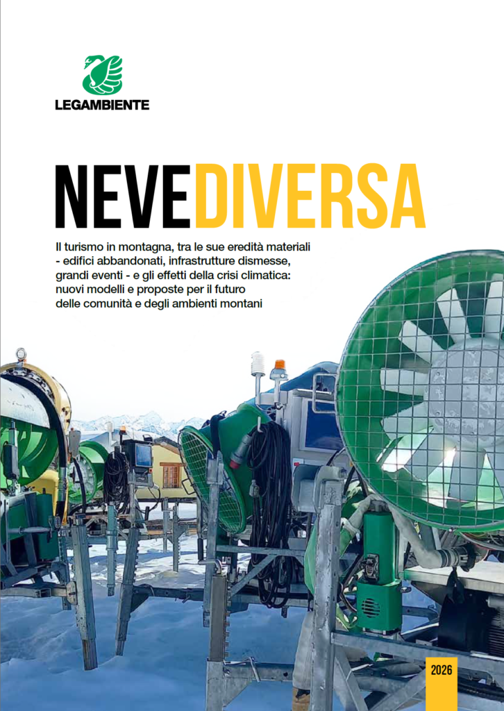 Copertina del report "Nevediversa 2026"